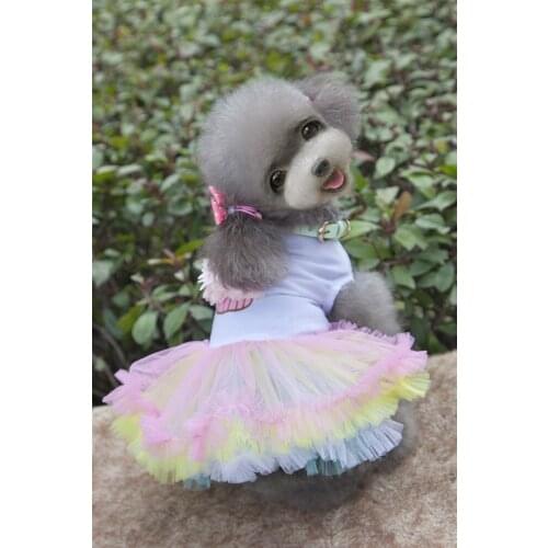 Pet Dog Clothes Summer Dog Dress for Small Dogs Clothing Skirts Lovely Cat Dresses Party Pet Apparel