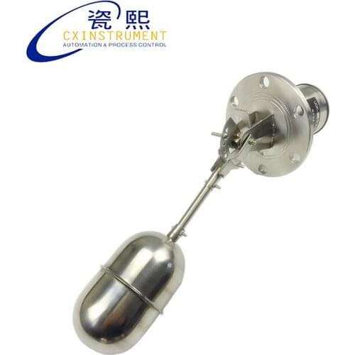 220V Level Switch with All stainless steel Material and flange connection Horizontal installation Float Switch