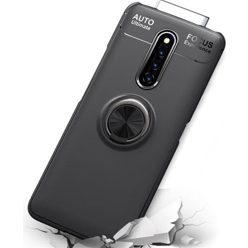 Magnetic Ring Stand Case For VIVO X27 Pro Luxury Full Cover Case Shockproof Car Phone Holder for vivo x27 pro TOTTIDAY