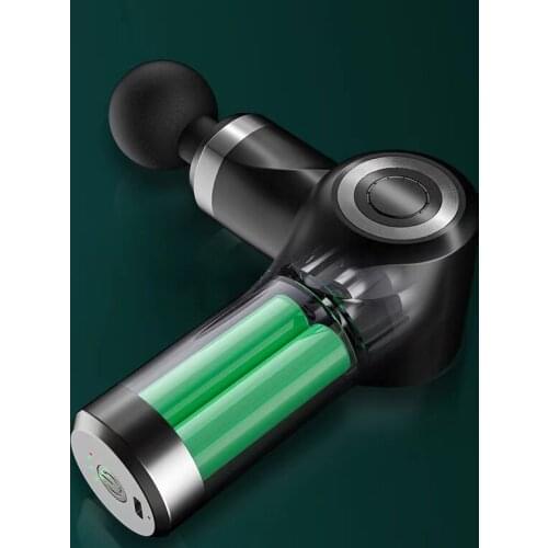 Portable 4 Head Relax Muscle Massage Gun Body Massager Clear Lactic Acid Portable After Exercise Slimming Shaping Exercising