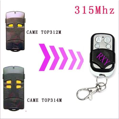 315mhz CAME TOP312M TOP314M remote control 315mhz garage door gate duplicator came top312m top314m remote control 315 mhz