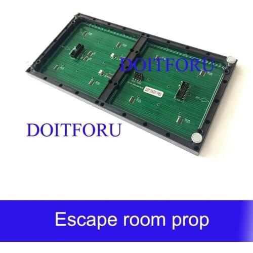 Living room escape agency Chamber prop Caption display props