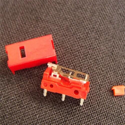 Red Dot Mouse Micro Switch Replacement Gaming Button for Kailh GM Gaming Mouse Repair Kit