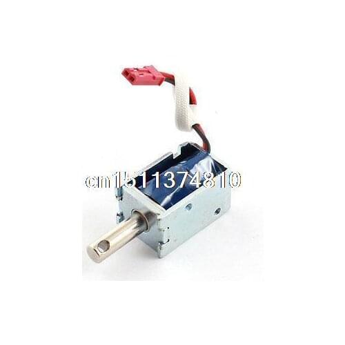Replacement DC 12V 300g Force 6mm Stroke Pull Type Solenoid Electromagnet