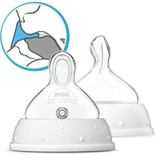 TETINA FC LATEX ALIMENTO ANTICOLICO NUK FIRST CHOICE T-2 2 U