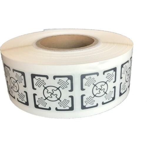UHF RFID long range sticker ISO18000-6C D44 860-960MHz 44*44mm EPC tag 1000pcs/Lot