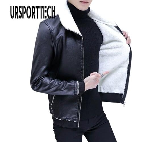 URSPORTTECH Men's Suede Jackets