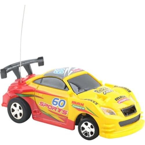 1Pc Coke Can Mini Speed RC Radio Remote Control Micro Racing Car Toy Kids Educational Toys for Children Gifts