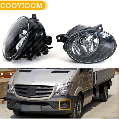 Car Left Right Front FogLight Lamp With Halogen Bulbs Fog Driving Light For Mercedes-Benz Sprinter W906 9068203861 9068203961