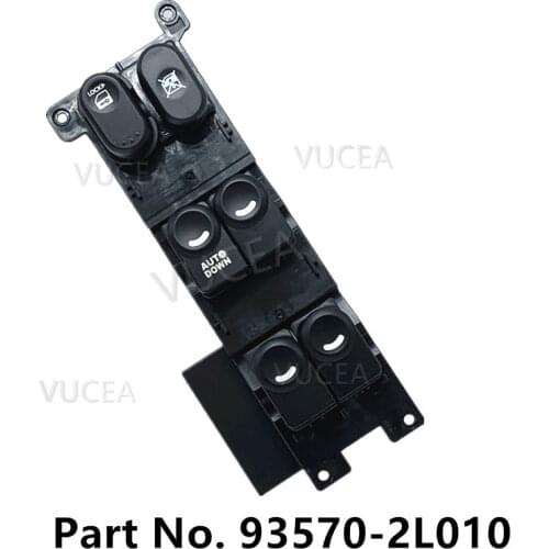 For Hyundai i30 I30cw 2008 2009 - 2011 Car Window Lifterr switch drivers side Front left control switch 93570-2L010 935702L010