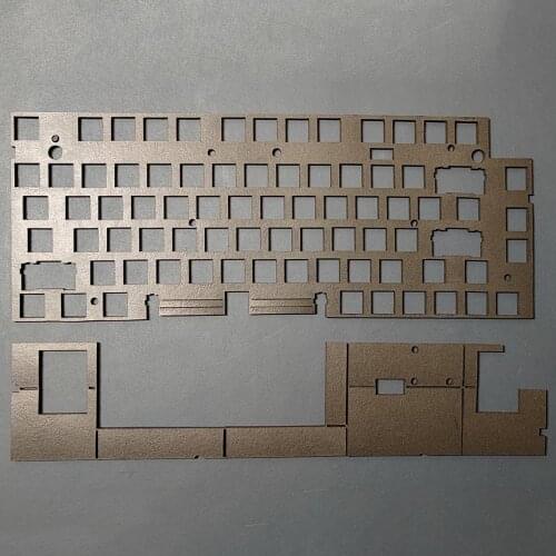 3.3mm Poron Mute Cotton 3.6mm Felt Silencer Cotton Special For Keydous NJ80 Between PCB And Plate Muffler Pad