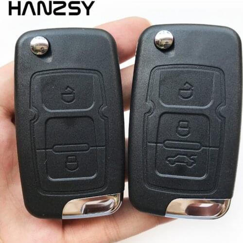 2/3 Buttons Remote Key Case For Geely Emgrand 7 EC7 EC715 EC718 Emgrand7 EC7-RV EC715 EC718-RV Flip Folding key shell Fob Cover