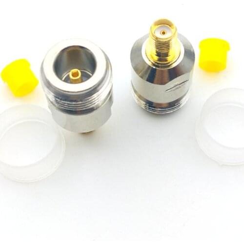 20pcs COPPER N Type N Female to SMA Female Jack RF Coax Coaxial Adapter Straight Type For Cell Phone Mobile Signal Booster Strai