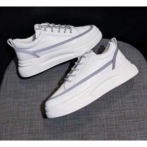 White Platform Sneakers Women Breathable Ladies Casual Shoes Thick Soles Outdoor Walking Women Shoes Tenis Feminino
