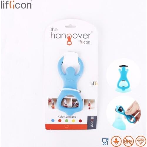 Liflicon Silicone Opener for Wine/Beer Bottle Cool Kitchen Gadgets Corkscrew Cute Unique Gadgets Silicone Opener Cool Gadgets