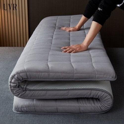 UVR Four Seasons Washed Cotton Mattress Household Latex Memory Foam Mattress Thickening Student Dormitory Bed Mat Single Tatami