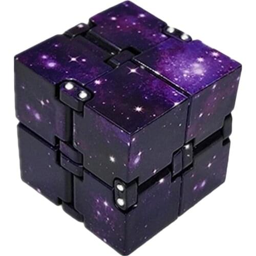 Mini Infinite Cube Toys For Relieving Stress Anti- Anxiety fidget Suitable For Children Adult Fun Cube Decompression Toys