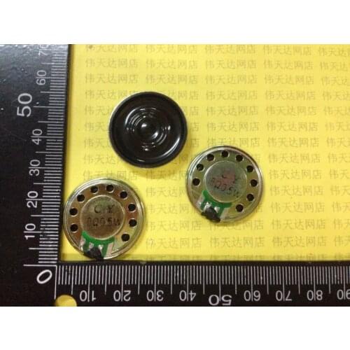 New Ultra-thin mini sound speaker 8 ohms 0.5 watt 8R 0.5W speaker Diameter 2.6CM 26MM Thick 5MM Loudspeaker