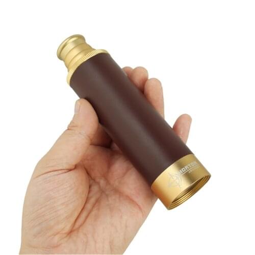 Horton Pirate Telescope Single Cylinder Retro Children 25x30 HD Night Vision Mini Outdoor Portable Telescope