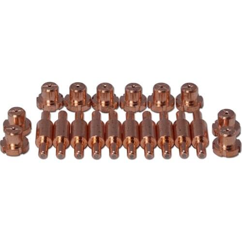 9-5503 Plasma Tips & 9-5501 Electrodes Fit Thermal Dynamics PCH/30 Pak3 Plasma Cutting Torch, 20PK