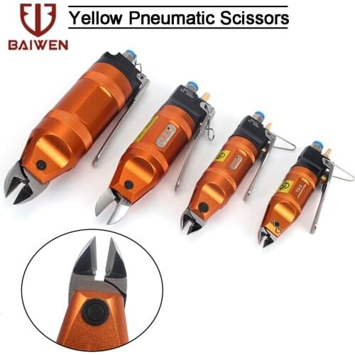 Pneumatic Wire Scissors Air Nippers Shears For Cutting Copper Iron Stainless steel Wire Power Scissors 135/162/190/230mm