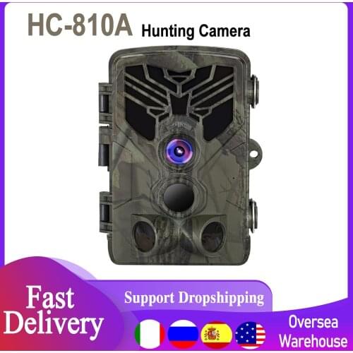 HC-810A Hunting Wildlife Camera 1080P 20MP HD Scouting Trail Camera Wildview PIR Motion Night Vision Camera Home Safe Game Cam