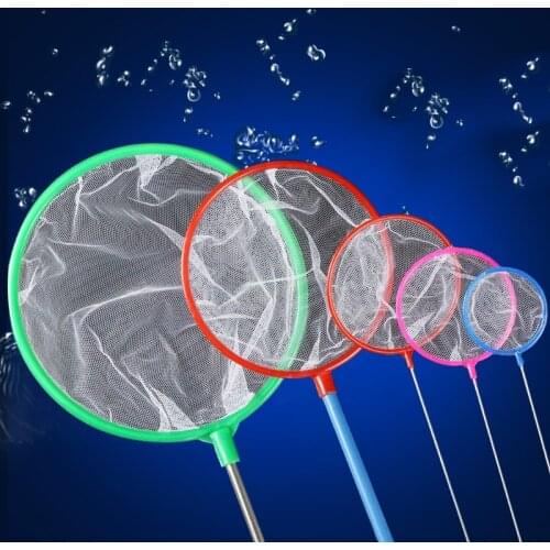 2Pcs Fine Mesh Fish Tank Net Long Handle Plastic Artemia Sieves Super Dense Mesh Net for New Born Fish Shrimp Aquarium Supplies