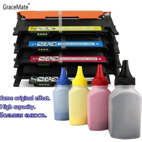 Compatible Toner Cartridge for Samsung 406s K406s CLT-406S CLT-K406S C406S Y406S CLP-360 365w 366W CLX-3305 C460FW 3306FN 3305W