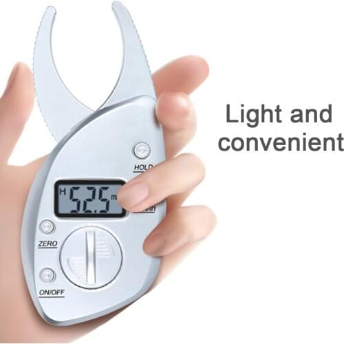 Body Fat Caliper Tester Fitness Monitoren Analyzer Digitale Huidplooi Afslanken Meetinstrumenten Elektronische Vet Meten Tools