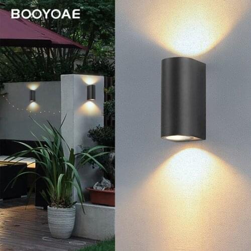 Outdoor Wall Lamp LED GU10 Waterproof IP65 Porch Modern Balcony Staircasea luminum 110V 220V Garden Decoration wall Lighting