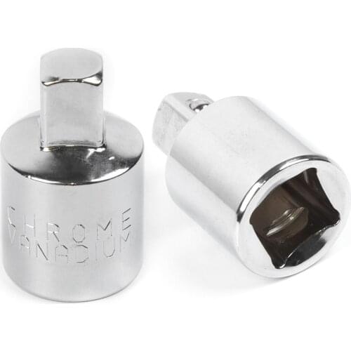 1pc Socket Adapter 1/4inch 3/8inc 1/2inch Steel Female To Male Drive Spanner Converter Wrench Part Electrical Socket Accessories