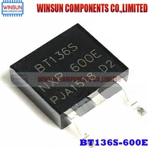 10PCS/LOT BT136S-600E TO252 BT136S 4A 600V Brand New Original