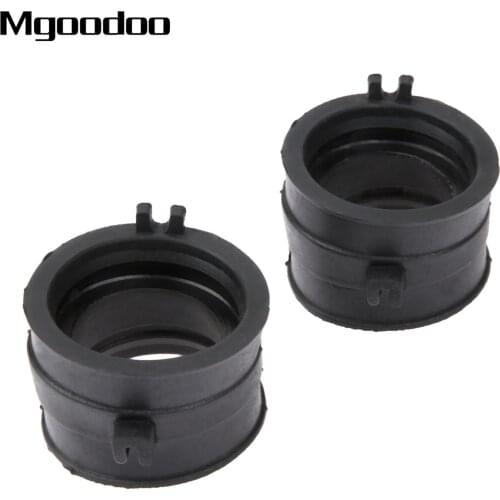 Carb Intake Carburetor Interface Adapters Glue Insulator Connector For Honda Steed 400 1992-1997 NT400 Bros400 VT600 1988-2008