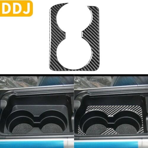 For Mazda RX-8 RX8 SE3P JM1FE 2004-2008 Accessories Arm Rest Panel Cup Holder Frame Carbon Fiber Modified Interior Sticker