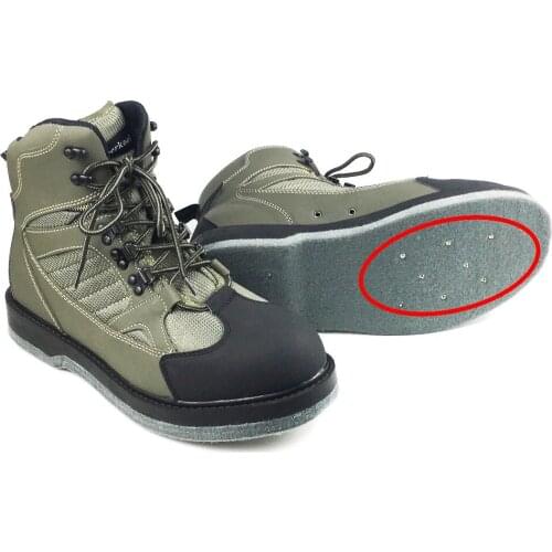 Fly Fishing Wading Shoes Aqua Upstream Sneakers Rock Felt Sole With Nails Boots Hunting Water Waders For Fish Pants Clothing