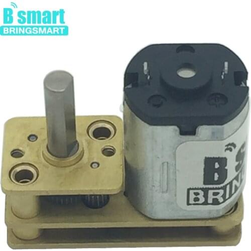 Bringsmart JGA1024-N20 DC Mini Motor 3-12V with Reversed geared Motor DC Micro Gear Reducer Motor 6V for Toy Models DIY Robot