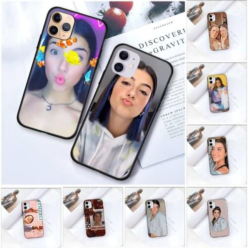 Zororong charlie damelio Phone Case For iPhone 12 Mini 11 Pro XS Max X XR 7 8 Plus