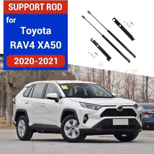 Car Hood Cover Lift Support Spring Shock Bracket Hydraulic Rod Strut Bars for Toyota RAV4 2019 2020 XA50 Car Accessories