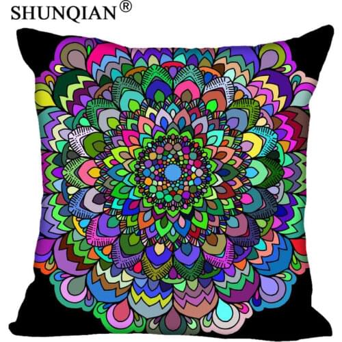 New Arrival Mandala Pillowcase Wedding Decorative Pillow Case Customize Gift For Pillow Cover A815