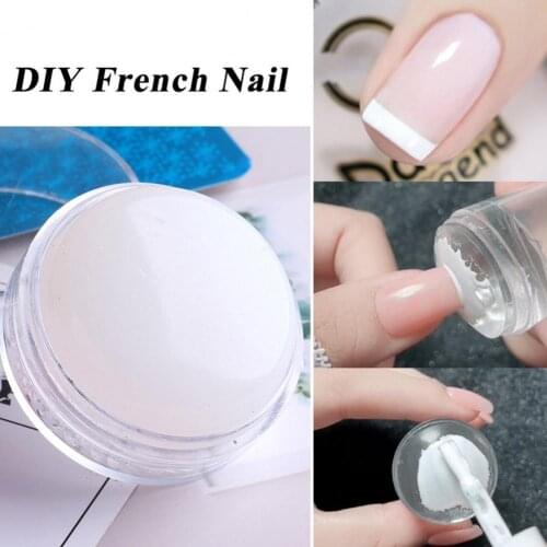 Nail Seal Non-Deformed Detachable Lightweight Round Silicone Transparent Soft Stamper for Manicure