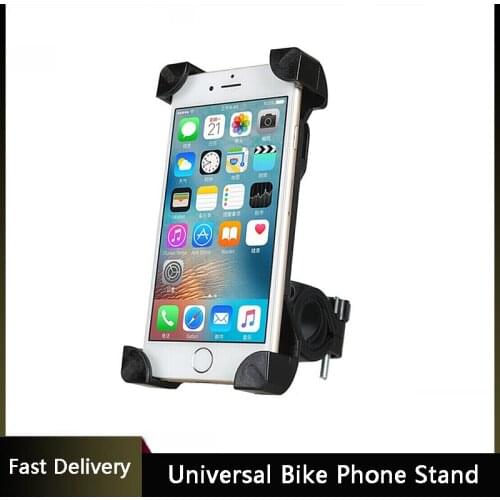 Bike Phone Holder Universal Bike Phone Stand Rotatable Bicycle Phone Holder Cycling Telephone Support Bike Accessories