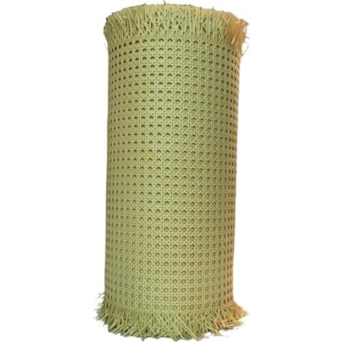 15 Meters 60CM Wide Plastic Waterproof Rattan Cane Webbing Roll Furniture Chair Table Ceiling Background Wall Door Material