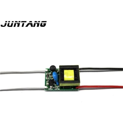 2pcs LED driver 3-4W LED constant current SCR dimming built-in driver AC220V 3-4x1W candle lamp bulb lamp spotlight power supply