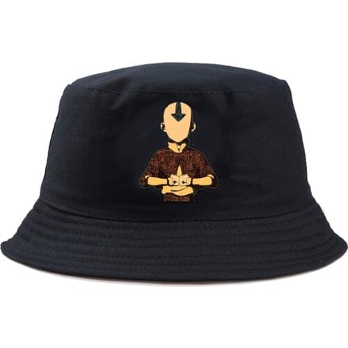Avatar The Last Airbender Bucket Hat men Cotton Fishing Hunting Cap Outdoor Beach Fisherman Panama Womens Bucket Hat