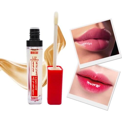 Shiny Liquid Lipstick Long Lasting Sexy Super Volume Plump Lip Gloss Moisturizing Lip Tint Plumper Gloss Makeup Cosmetic TSLM2