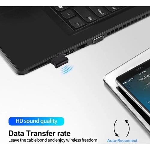 Kebidu 10 pieces Bluetooth adapter USB converter Stereo receiver Data Dongle compatible Transmitter for car accessories/Pc