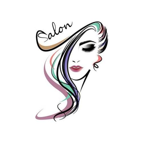 More Style Choose Beautiful Girl Hair Salon Art Print Silk Poster for Your Home Wall Decor 24x36inch