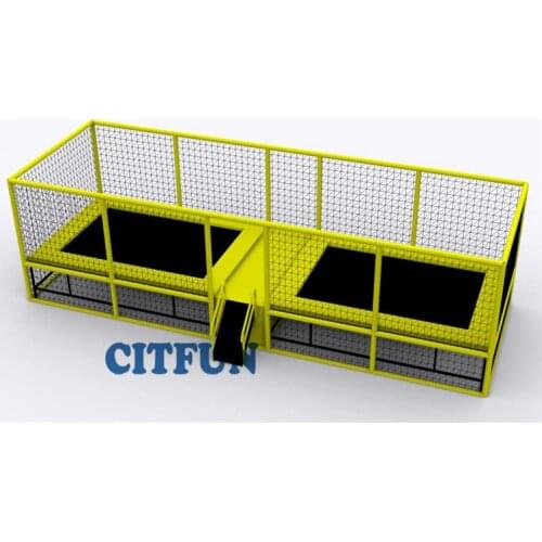 Factory price customize Popular Kids indoor jump trampoline park for sale TP-002C