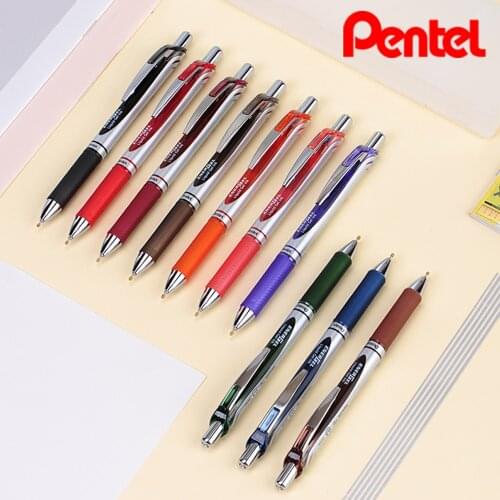 1Pcs Japan Pentel 20th Anniversary Limited Gel Pen BLN75 Smooth And Quick-Drying Press The Color Pen 20 Different Colors