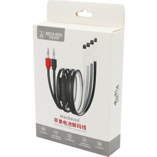 QIANLI Battery Decoding Power Cable for iPhone 6 6S 6SP 6P 7G 7P 8 8P X XS XSMAX Repair Mobile Phone Battery Power Supply Cord